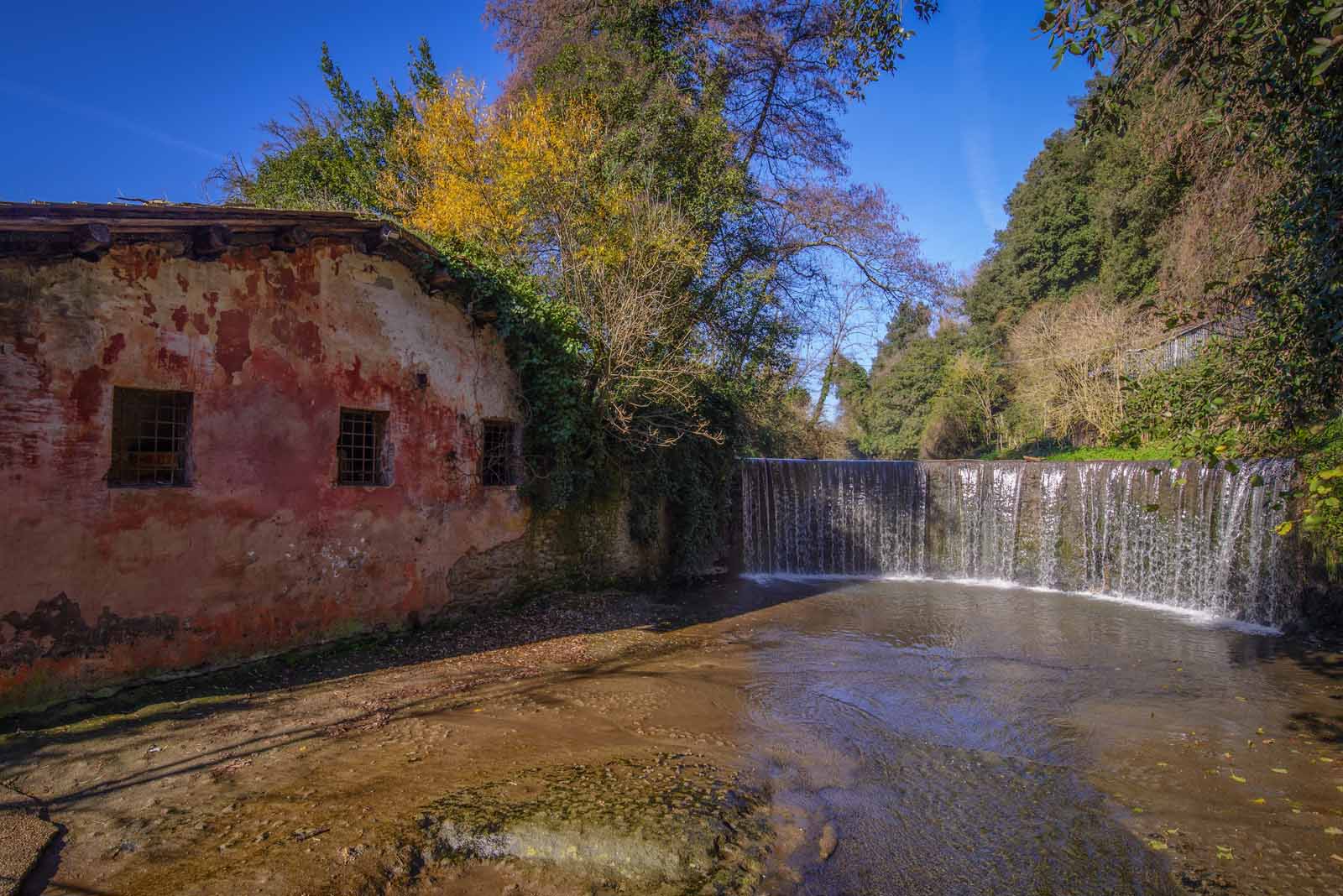 cascate della Mola a Veio